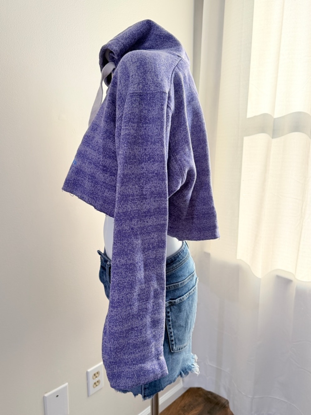 Niagara Falls Maid of the Mist hooded sweater travel cropped women XLarge - Picture 4 of 10